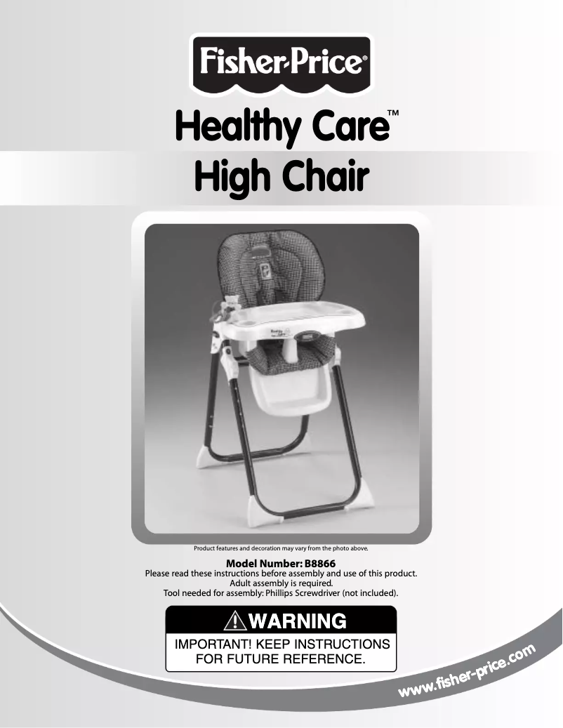 Image de la première page du manuel de l'appareil Healthy Care B8866