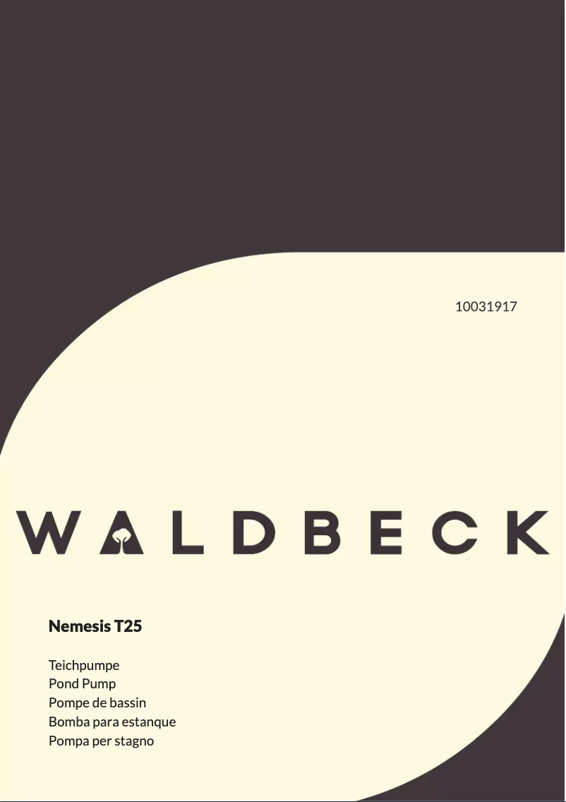 Page n°1 - Manuel utilisateur Waldbeck Nemesis T25