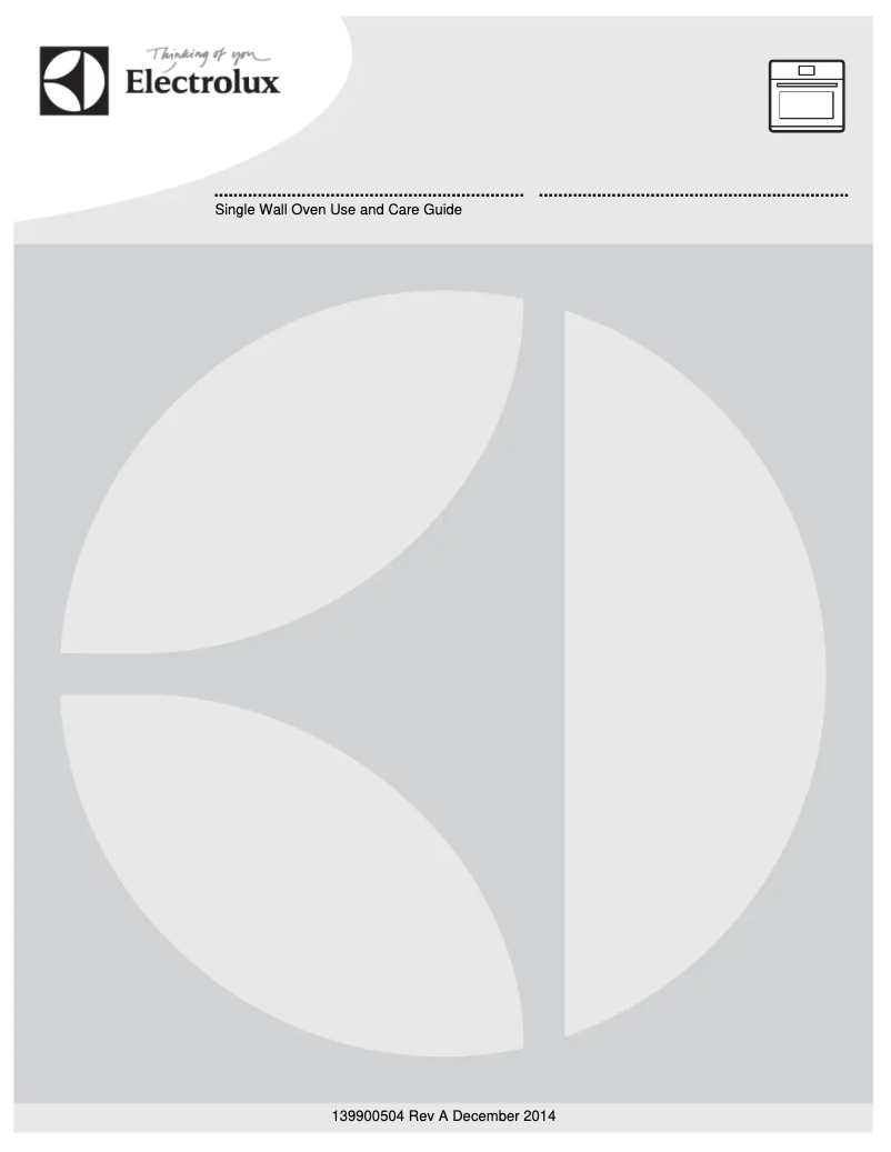 Image de la première page du manuel de l'appareil E30EW75PPS