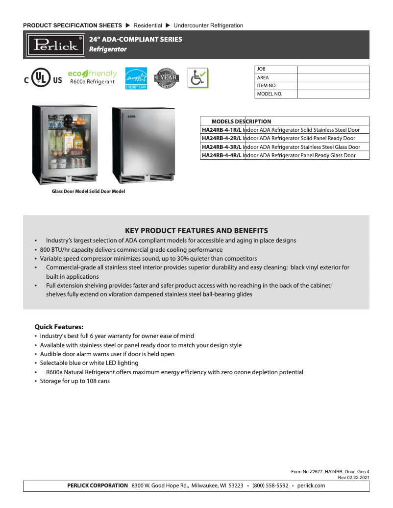 Image de la première page du manuel de l'appareil HA24RB-4-2L