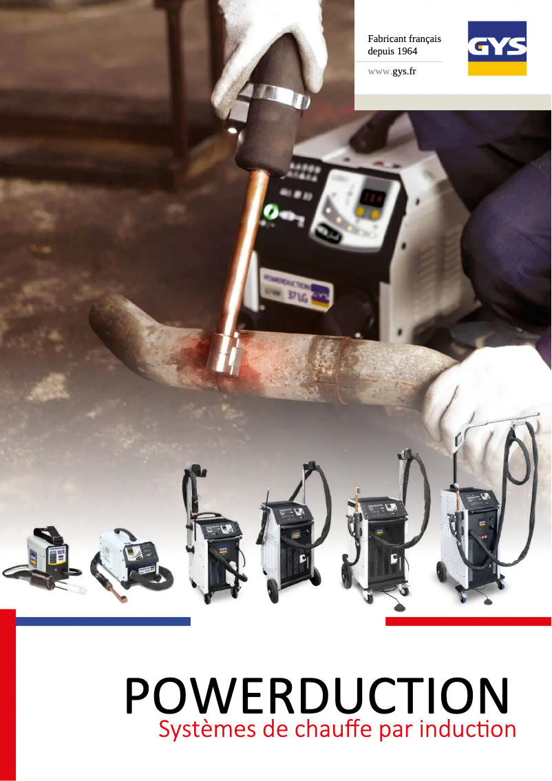 Page 1 de la notice Brochure GYS Powerduction 39LG