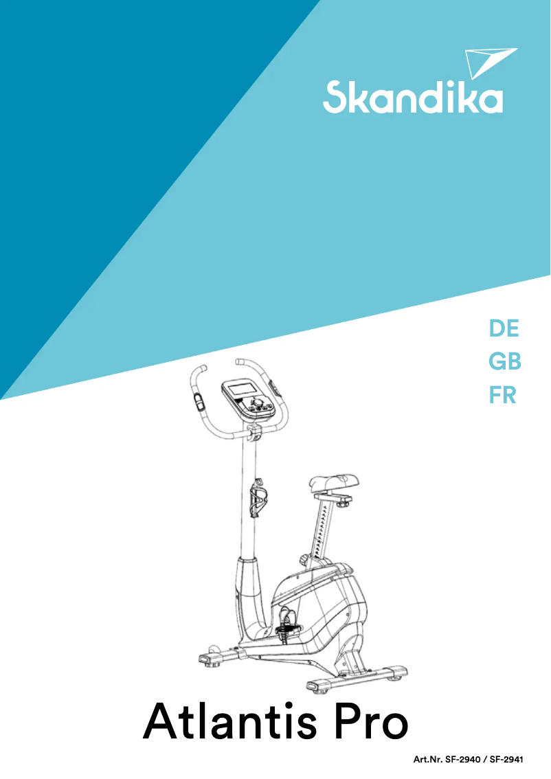 Page 1 de la notice Manuel utilisateur Skandika Atlantis Pro
