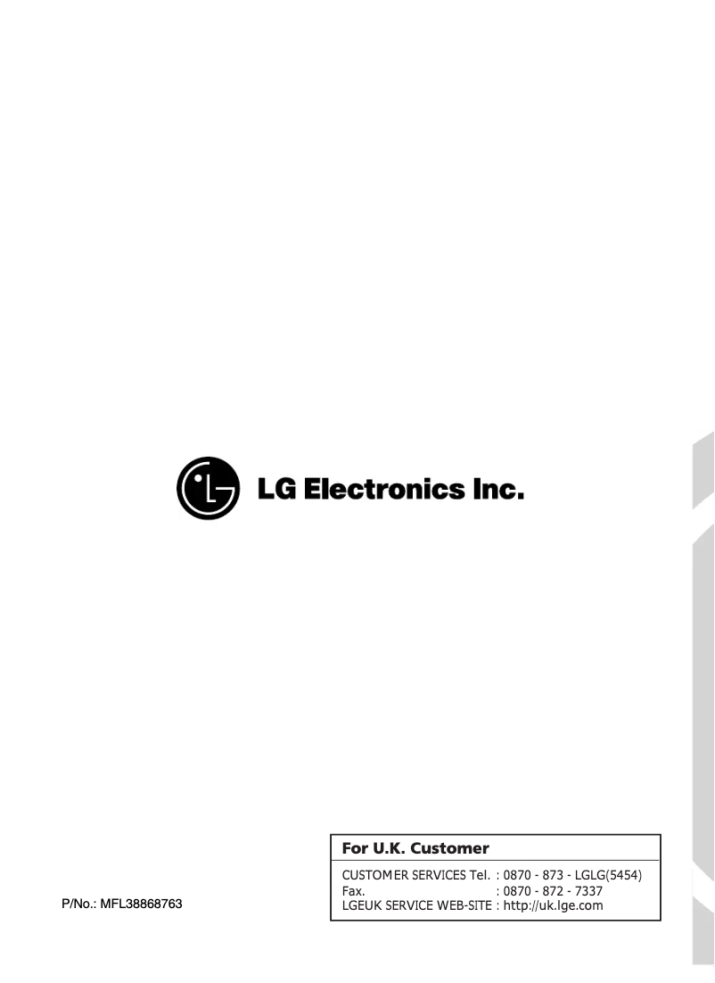 Page 1 de la notice Manuel utilisateur LG WD-12325BDK