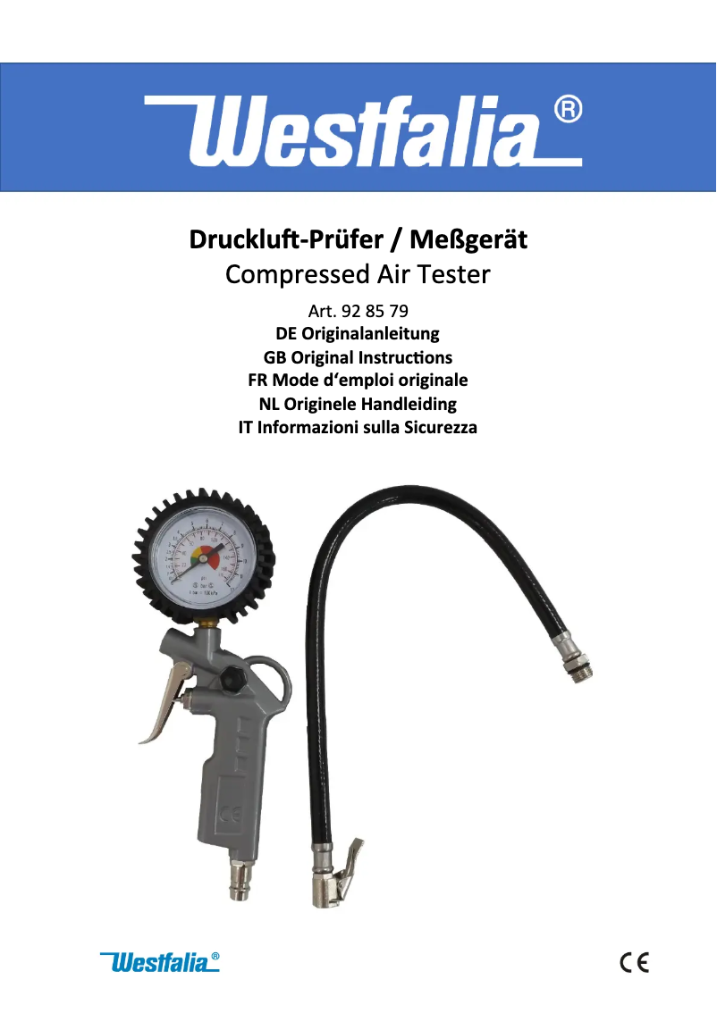 Image de la première page du manuel de l'appareil 928579