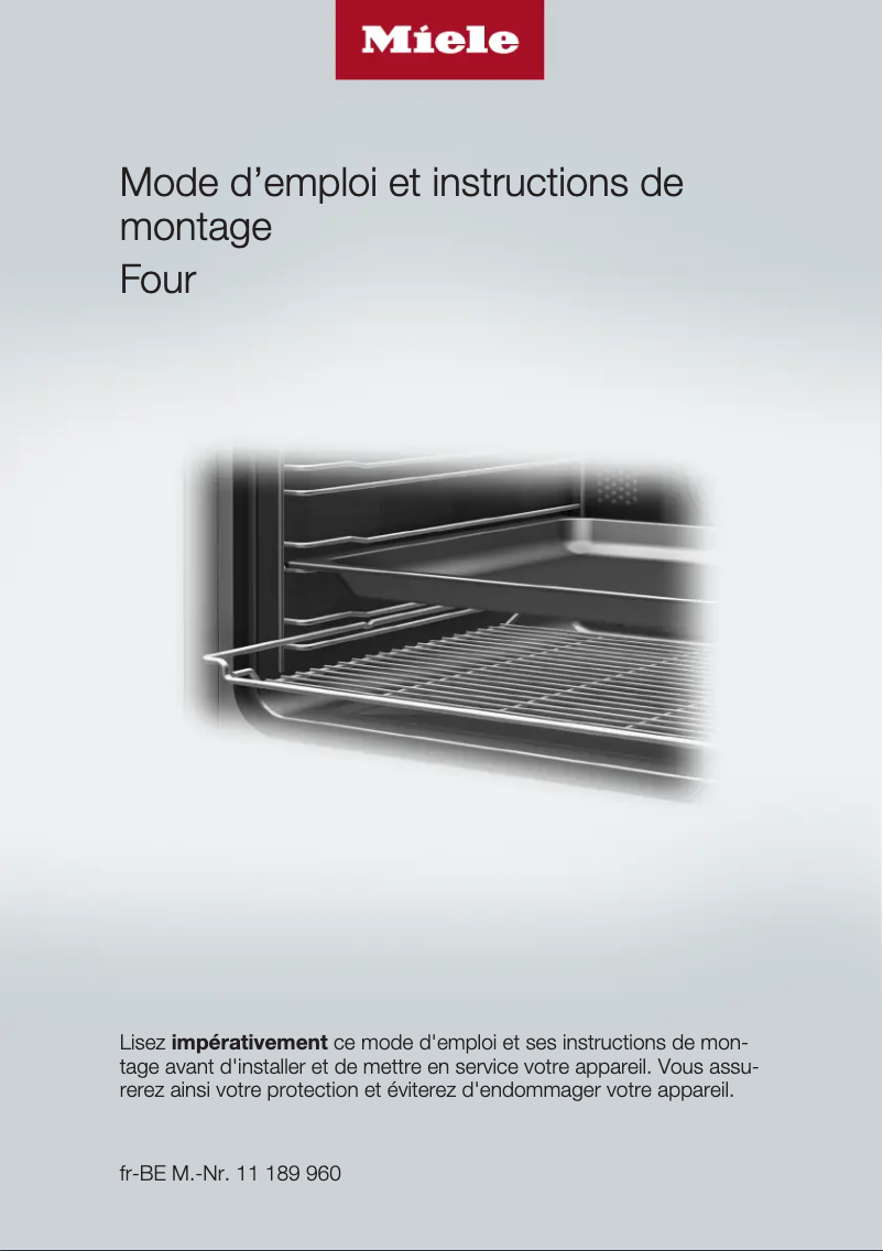 Página 1 del manual Manual de instrucciones Miele H 2765 BP