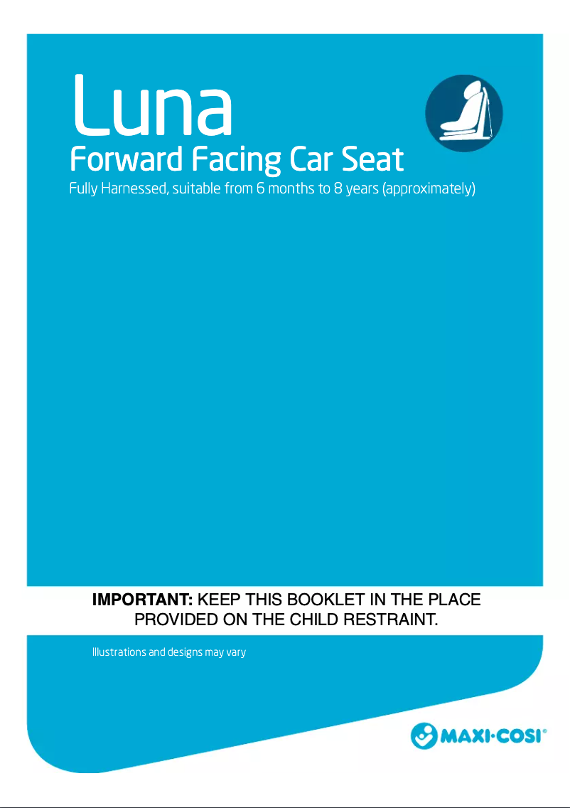 Imagen de la primera página del manual del dispositivo Luna