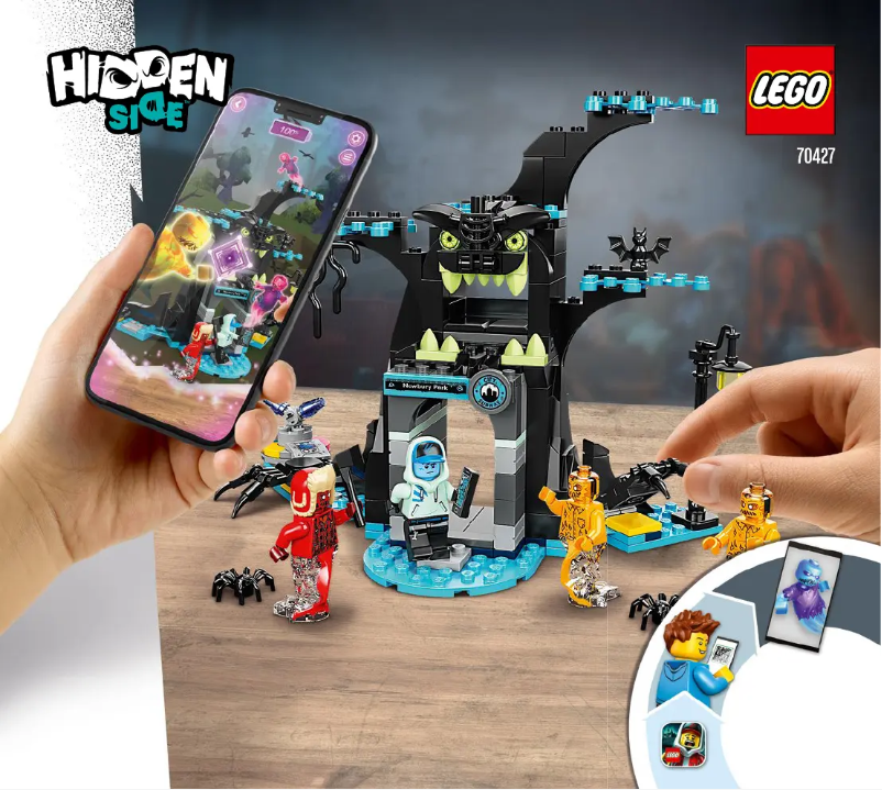 Image de la première page du manuel de l'appareil Hidden Side 70427