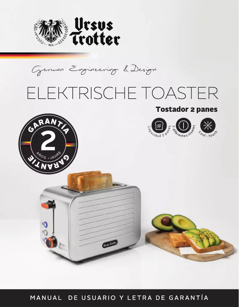 Page 1 of the manual User Manual Ursus Trotter UT-ECKART 2