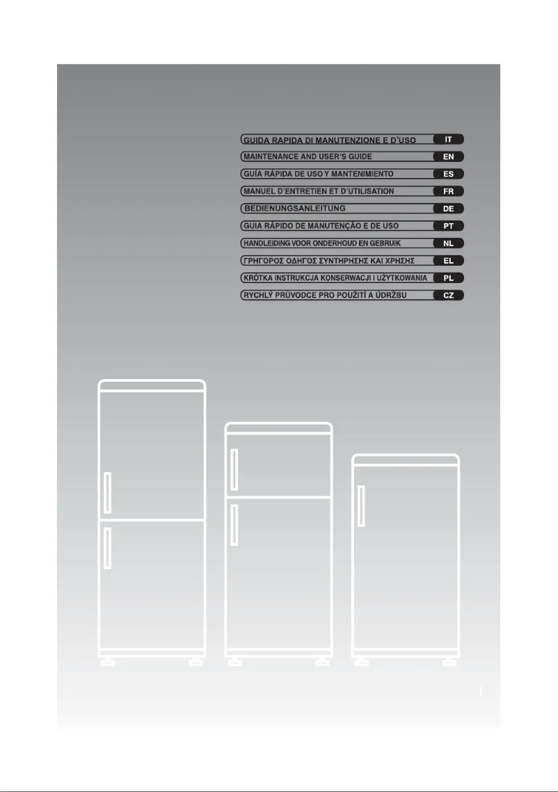 Page n°1 - Manuel utilisateur Candy CKBS 5162 W