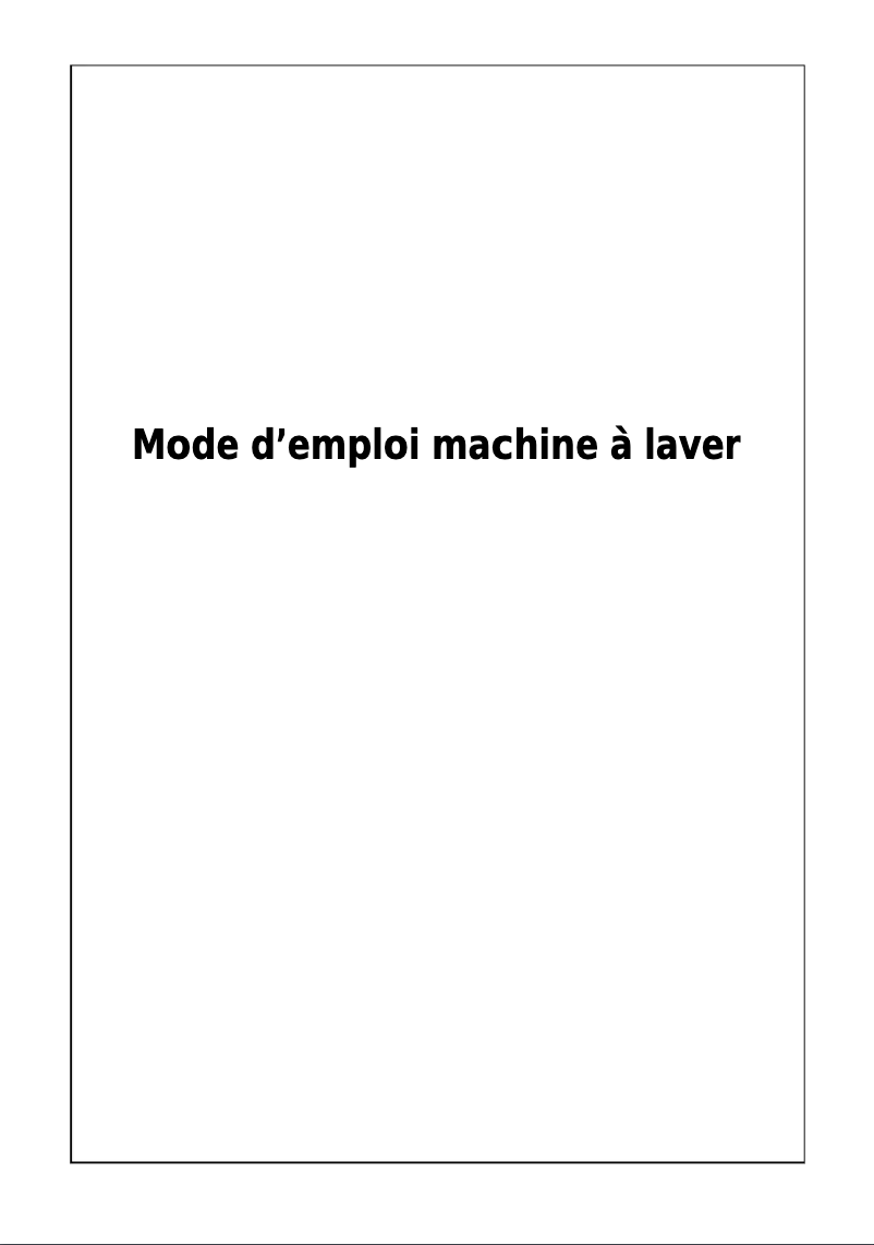 Page n°1 - Manuel utilisateur AVEA A1006