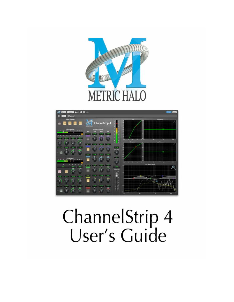 Image de la première page du manuel de l'appareil ChannelStrip