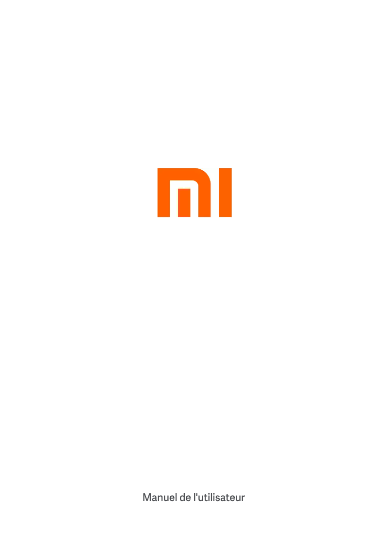 Page n°1 - Manuel utilisateur Xiaomi Mi Band 2