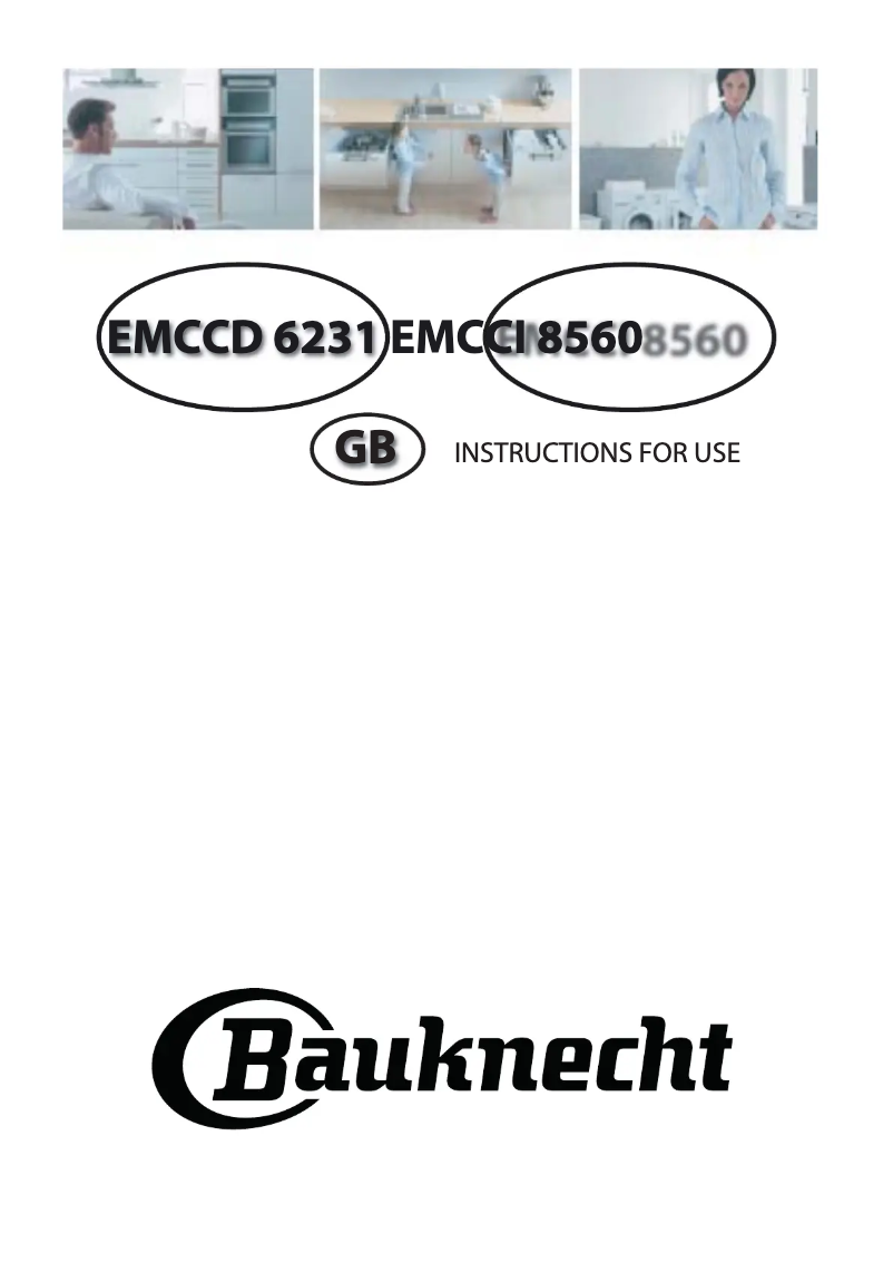 Image de la première page du manuel de l'appareil EMCCI 8560