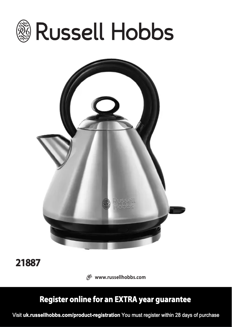 Page n°1 - Manuel utilisateur Russell Hobbs Legacy 21887