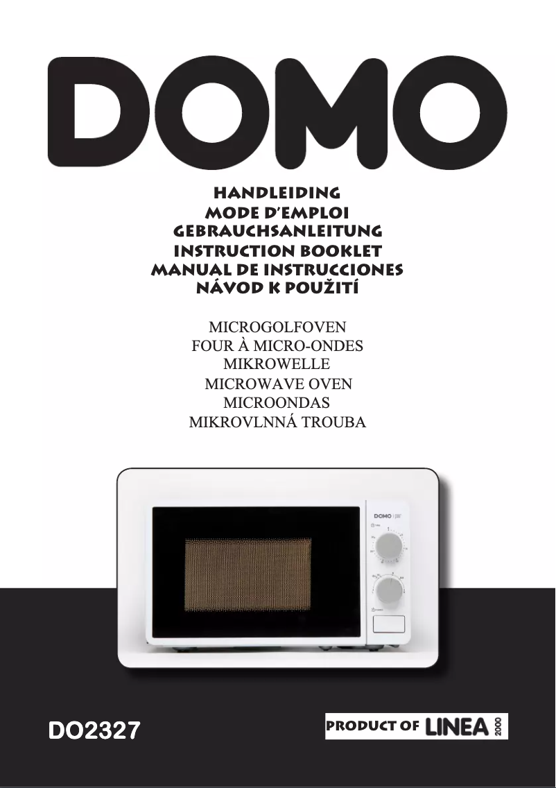 Page 1 de la notice Manuel utilisateur Domo DO2327