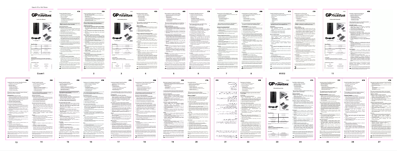 Image de la première page du manuel de l'appareil 511PB