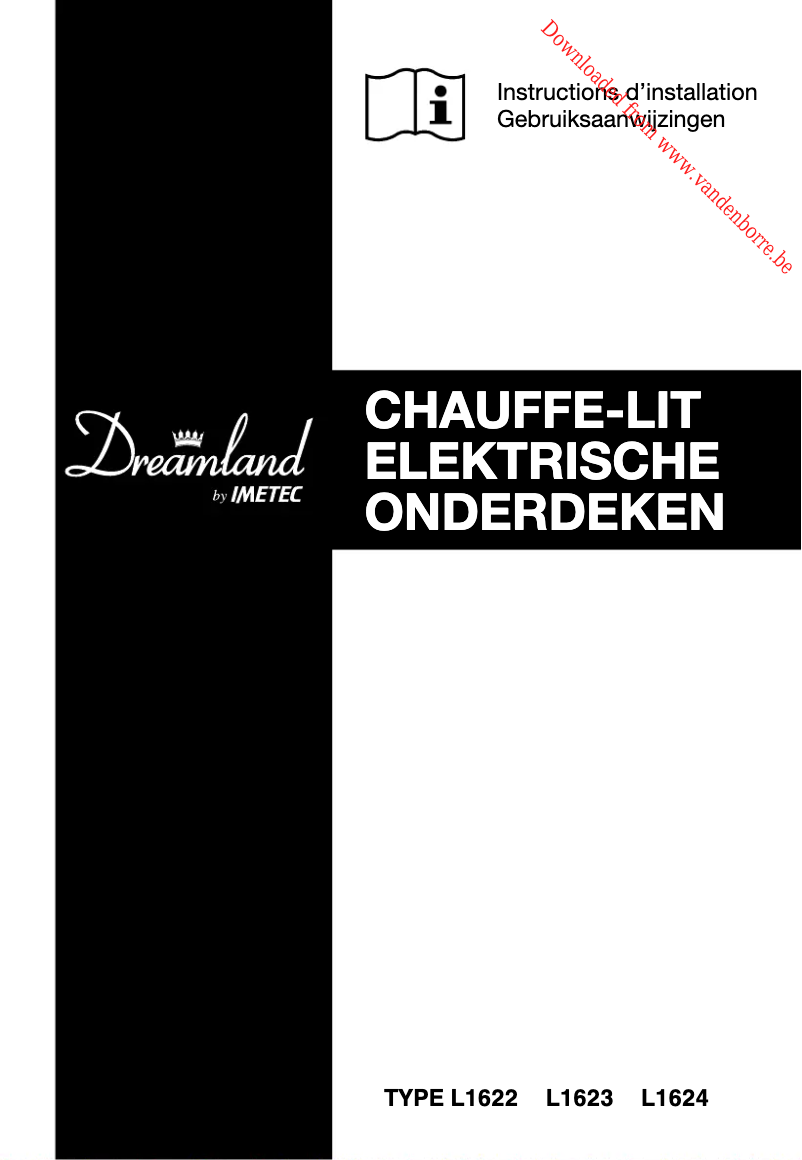 Page 1 de la notice Manuel utilisateur Dreamland Express 16045A