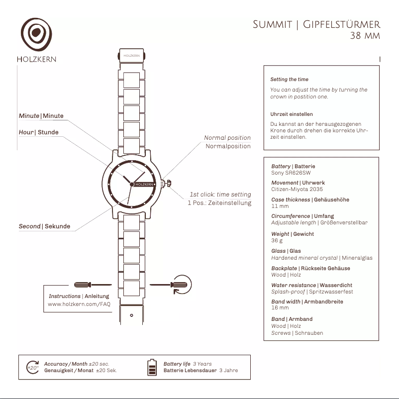 Image de la première page du manuel de l'appareil Vini