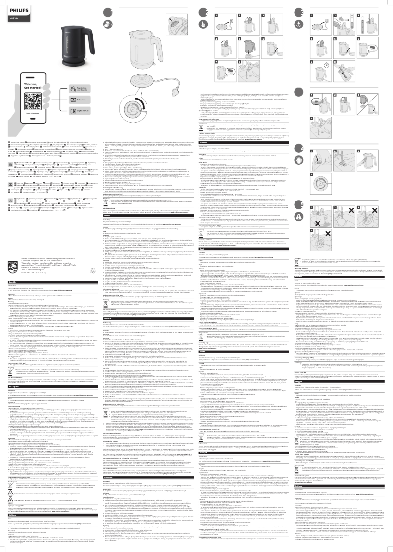Page n°1 - Manuel utilisateur Philips HD9314