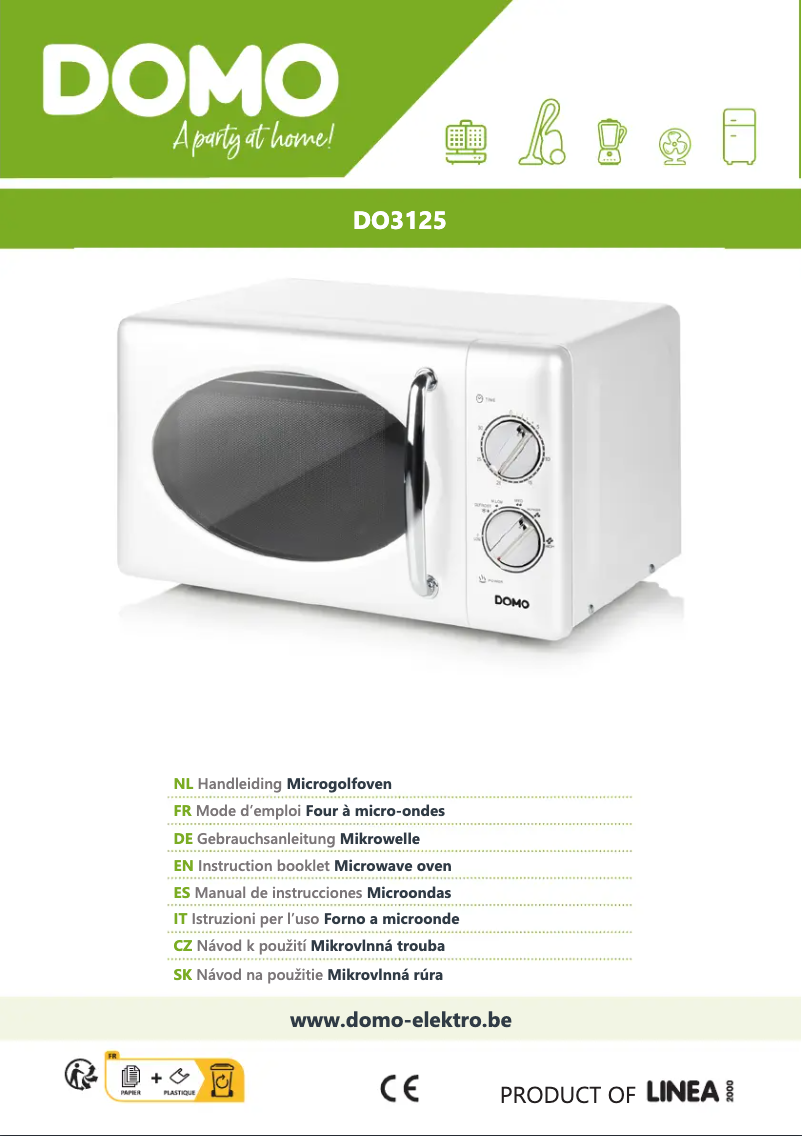 Image de la première page du manuel de l'appareil DO3125