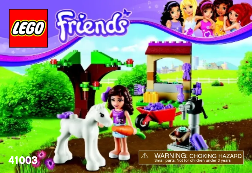 Page n°1 - Manuel utilisateur Lego Friends 41003