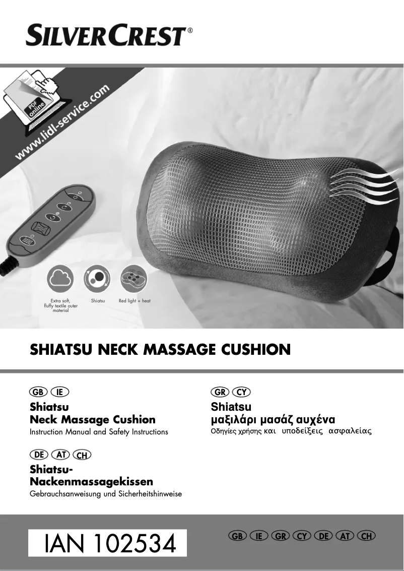 Image de la première page du manuel de l'appareil IAN 102534