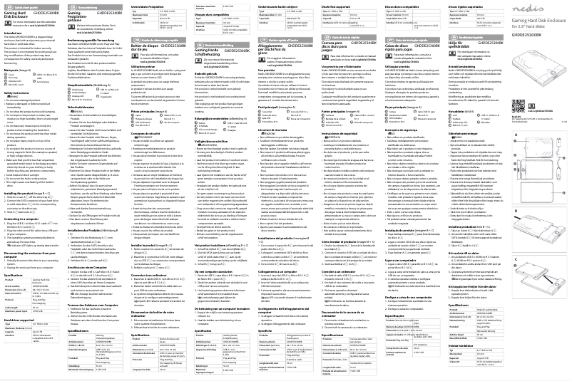 Image de la première page du manuel de l'appareil GHDDE25300BK