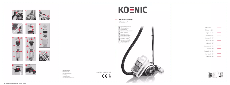 Página 1 del manual Manual de usuario Koenic KVC 3121 A