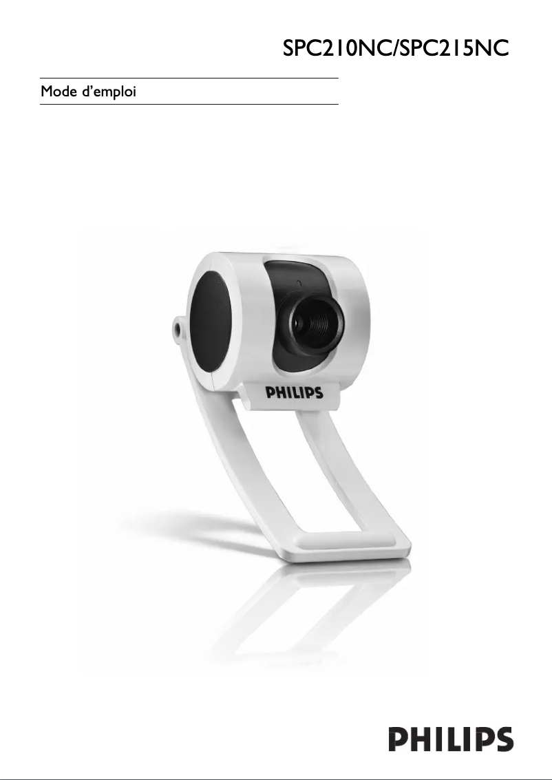 Page n°1 - Manuel utilisateur Philips SPC210NC