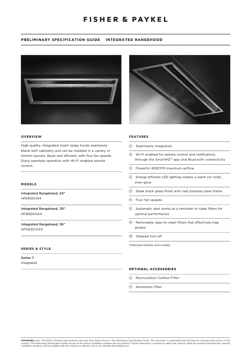 Image de la première page du manuel de l'appareil HP24IDCHX4