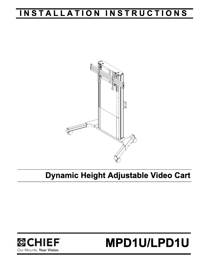 Image de la première page du manuel de l'appareil Fusion MPD1U