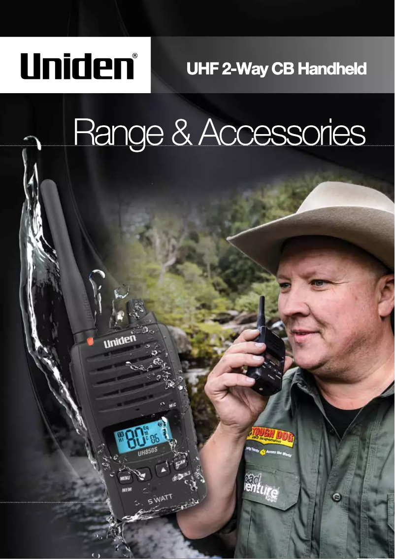 Image de la première page du manuel de l'appareil UH810S-2