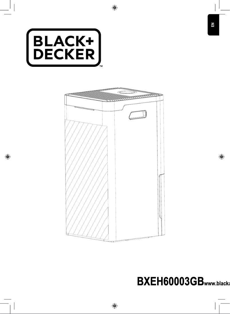 Page n°1 - Manuel utilisateur Black & Decker BXEH60003GB