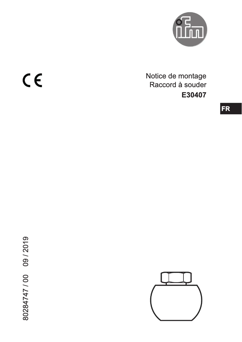 Image de la première page du manuel de l'appareil E30407