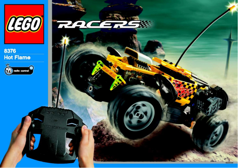 Page n°1 - Manuel utilisateur Lego Racers 8376