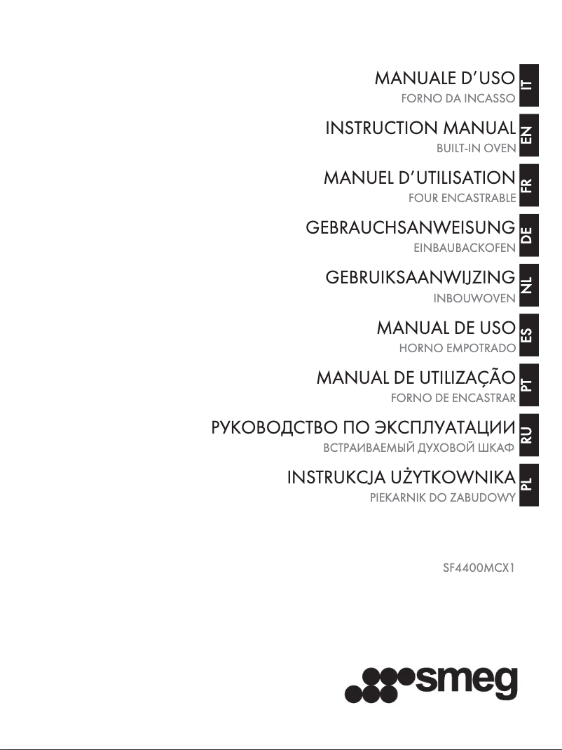 Page 1 de la notice Brochure Smeg SF4400MCX1