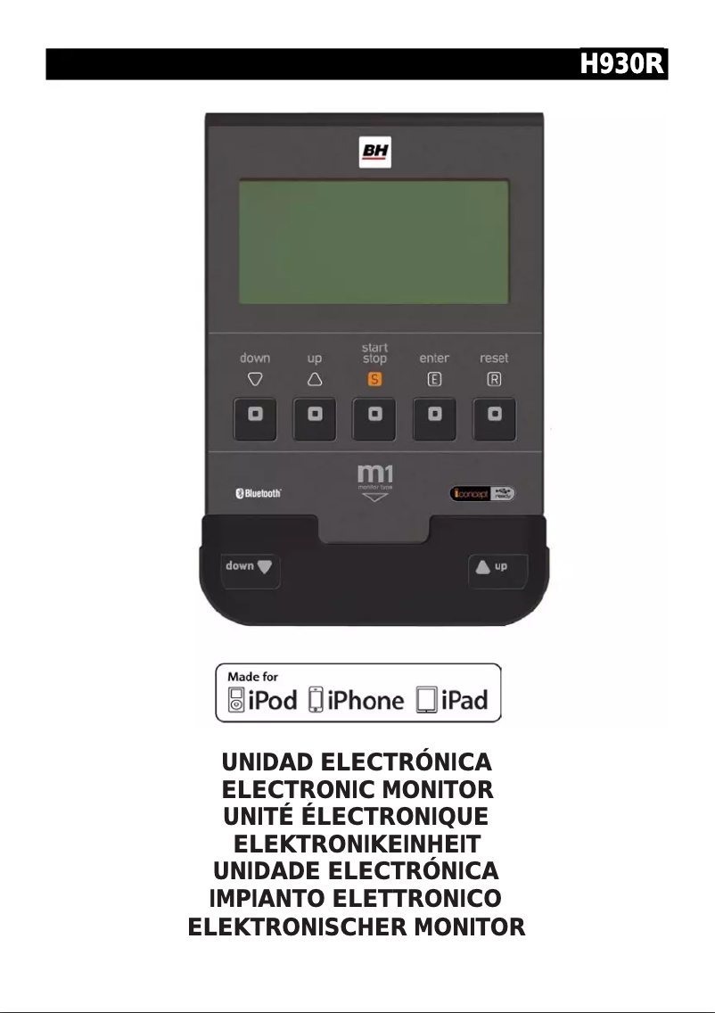 Image de la première page du manuel de l'appareil H930R