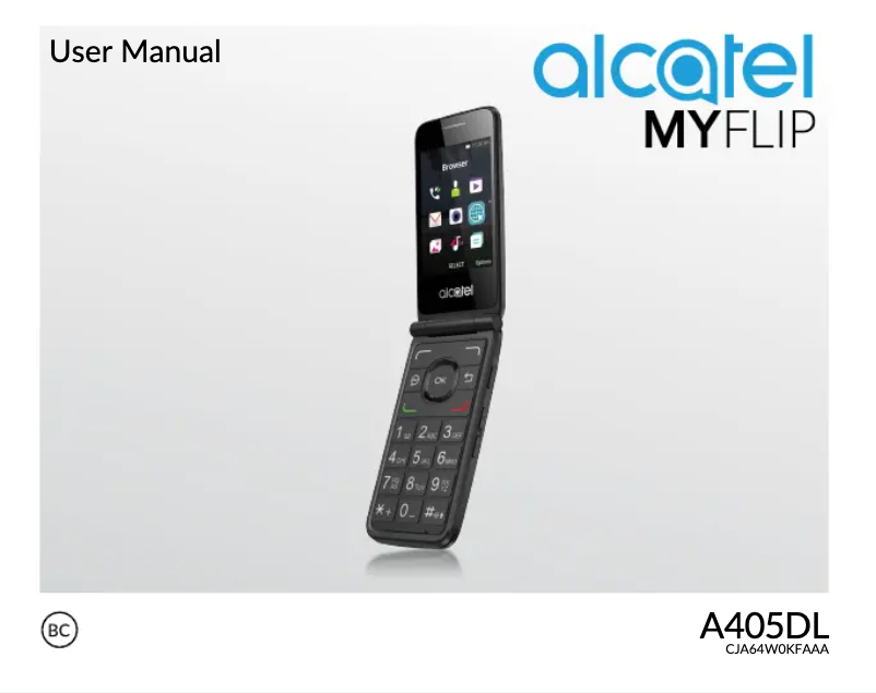 Image de la première page du manuel de l'appareil MyFlip