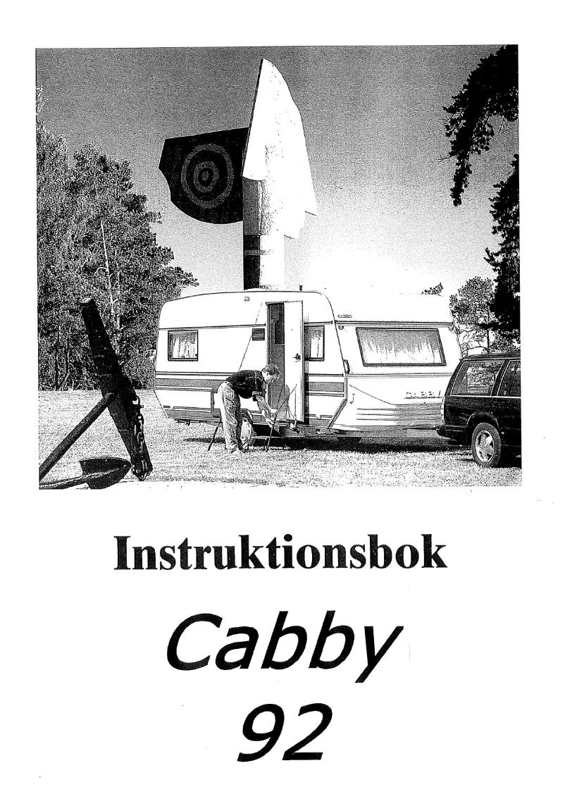 Page n°1 - Manuel utilisateur Cabby 1992