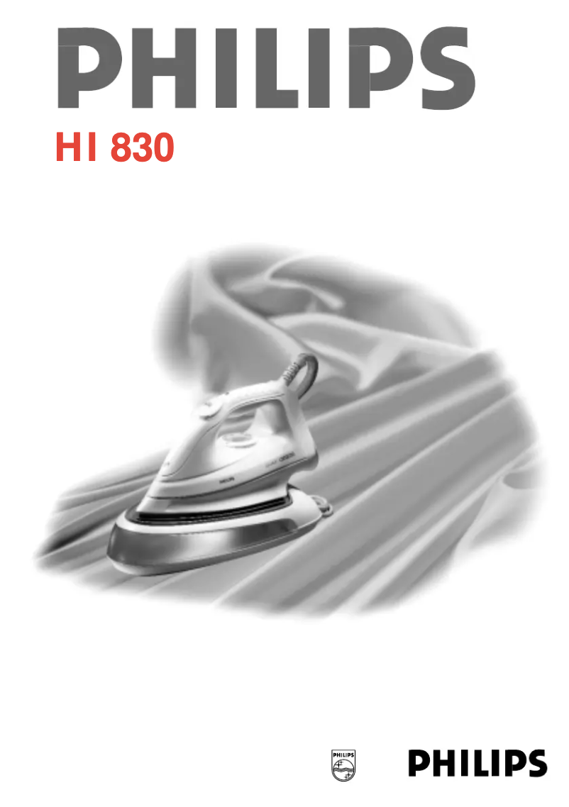 First page image of the manual for HI 830