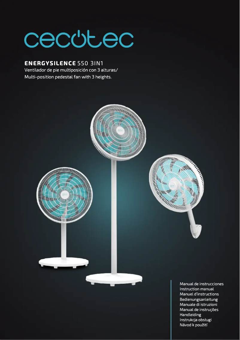 Image de la première page du manuel de l'appareil EnergySilence 550 3in1