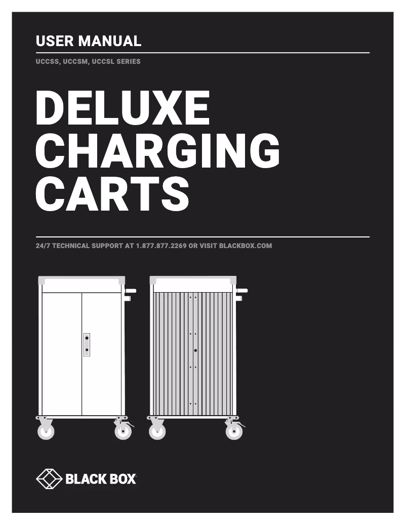 Page n°1 - Manuel utilisateur Black Box Deluxe UCCSB-BIN1-48HP-HASP