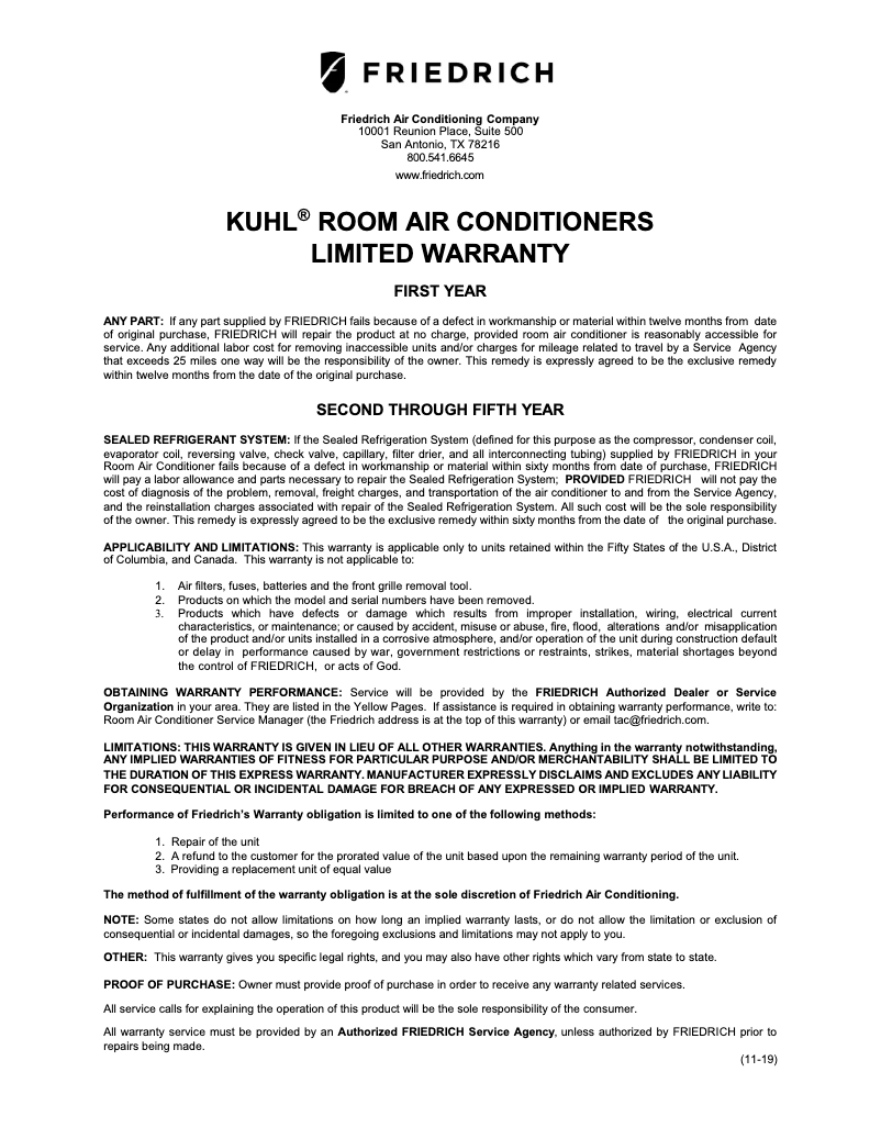 Image de la première page du manuel de l'appareil KCM21A30A