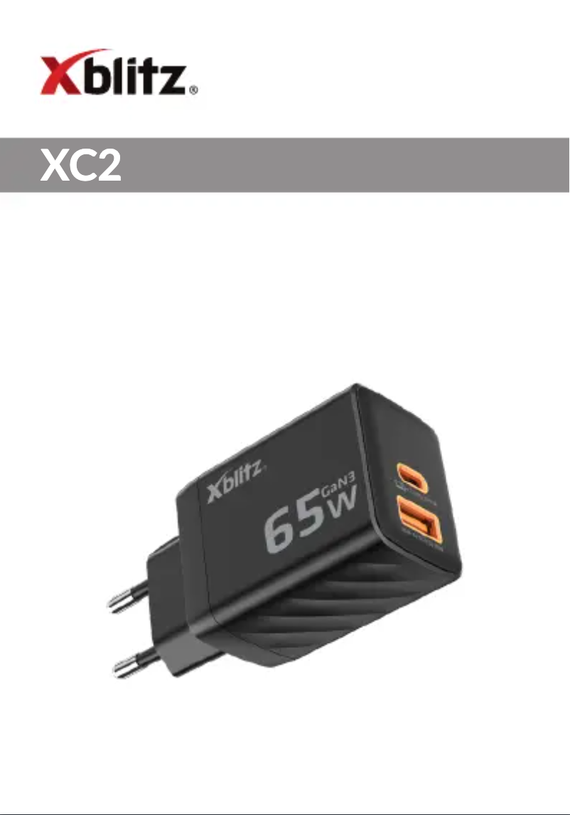 Image de la première page du manuel de l'appareil XC2