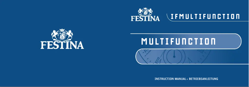 Image de la première page du manuel de l'appareil Retro F16823