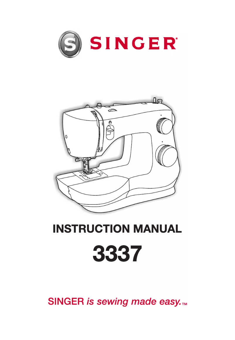 Página 1 del manual Manual de usuario Singer Simple 3337