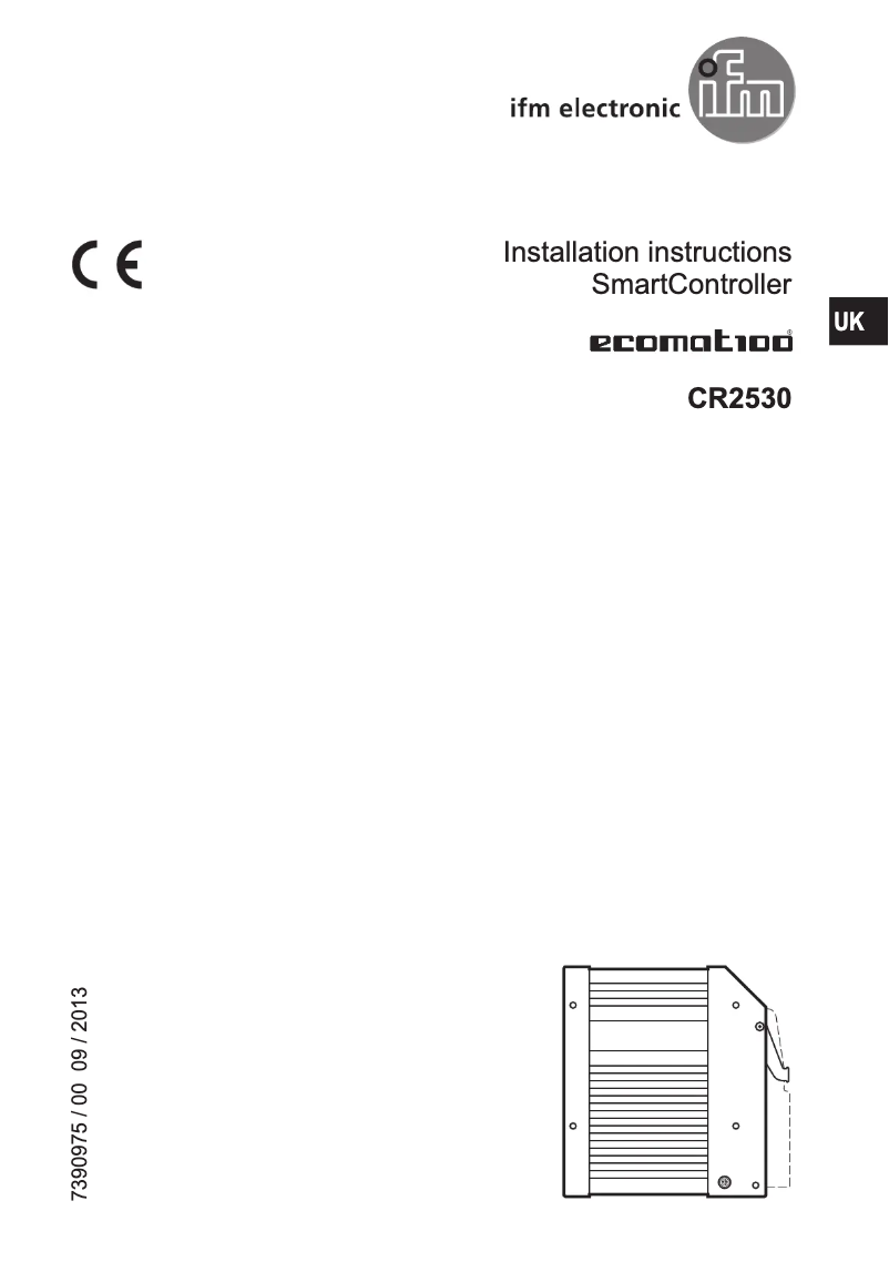 Image de la première page du manuel de l'appareil CR2530