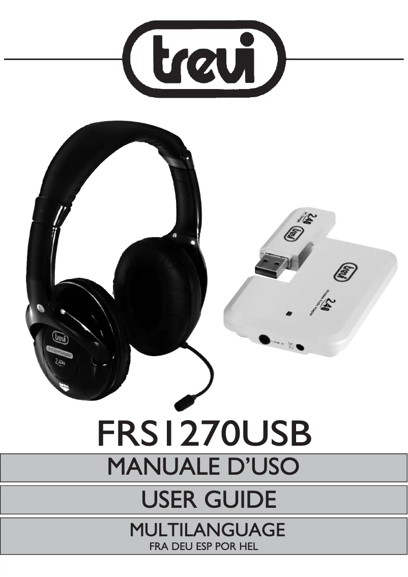 Image de la première page du manuel de l'appareil FRS 1270 USB