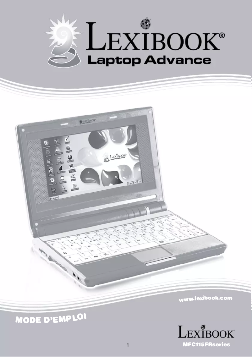 Image de la première page du manuel de l'appareil Advance MFC115FR