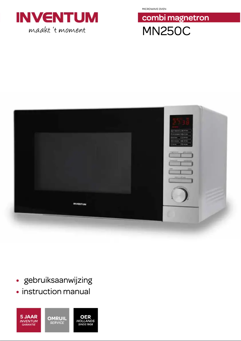 Page n°1 - Manuel utilisateur Inventum MN250C
